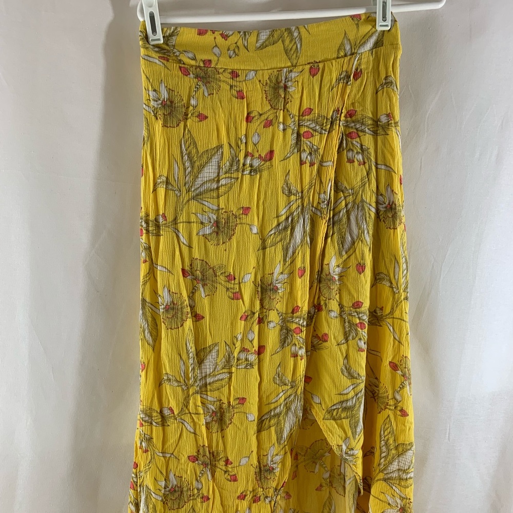 Long floral skirt